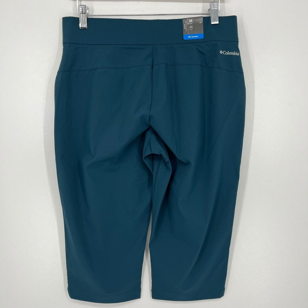 Columbia Sportswear Active Fit Capri Pants Womens Size Medium Teal